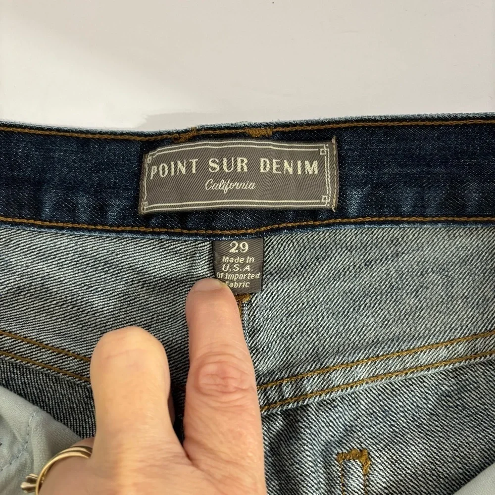 JCrew Point Sur Denim Women's Size 29‎ Designer Denim Blue Jeans
